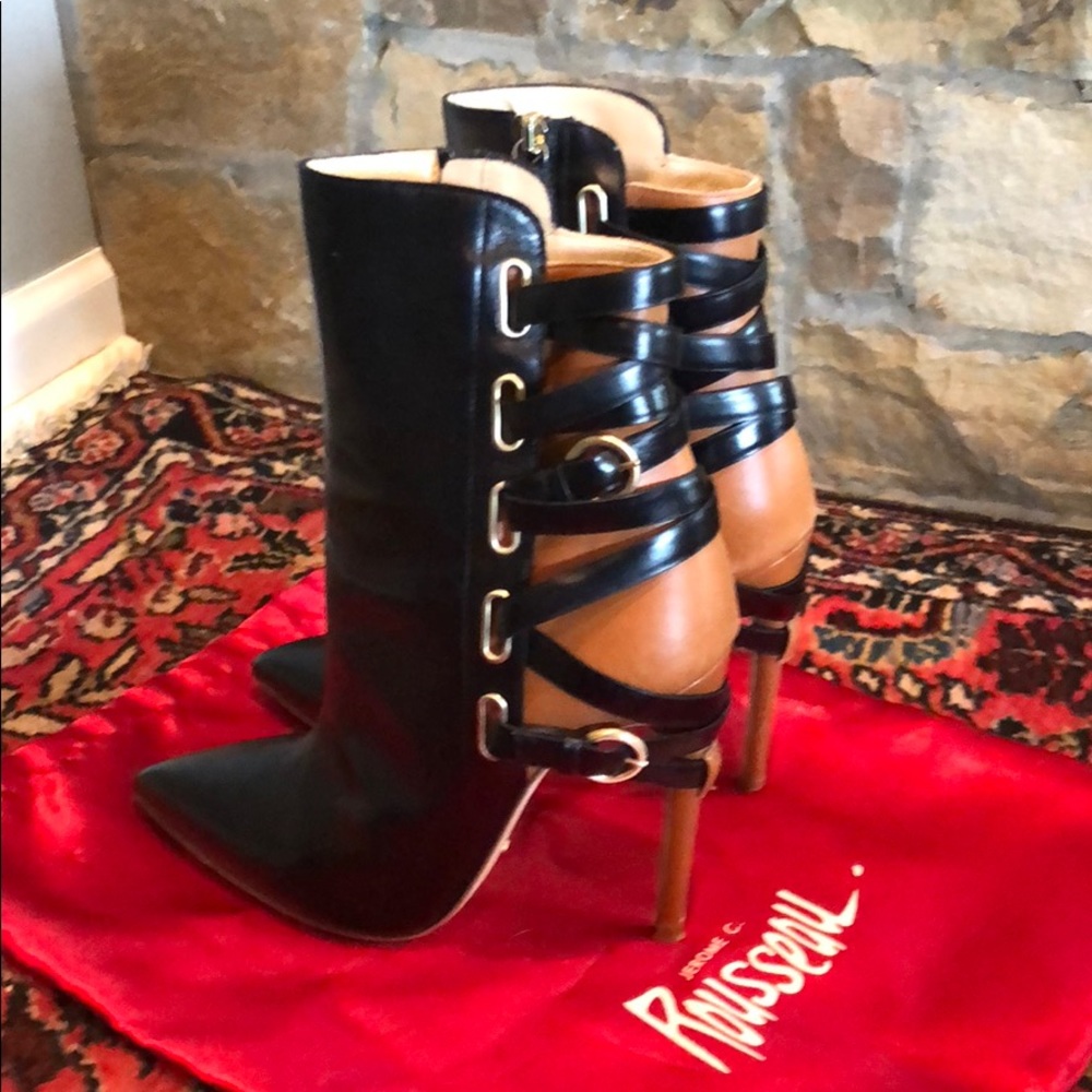 Jerome C Rousseau Jiro Leather Ankle Boot size 39